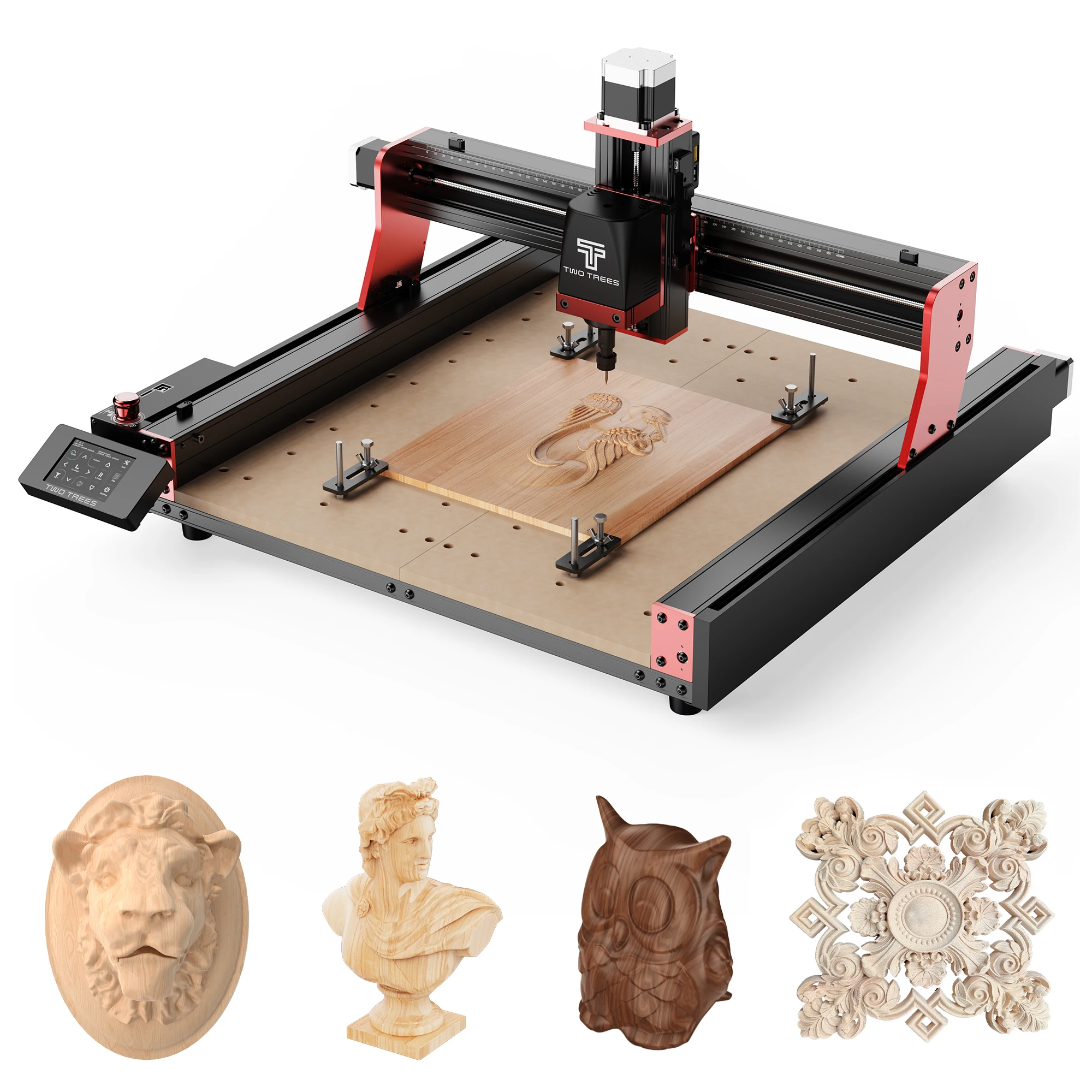 TWOTREES TTC450 pro CNC woodwo - Xyz Woodworking recension och pris