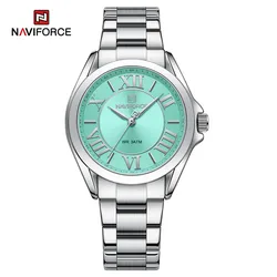 Top Brand NAVIFORCE  Women Watch Luxury Fashion Quartz Watches for Ladies Elegant Waterproof Wristwatch Girl Gift for Female