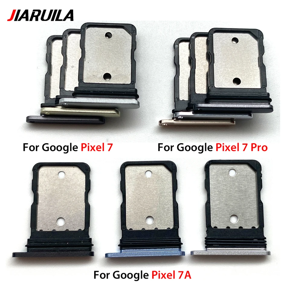 Bandeja para tarjeta SIM para Google Pixel 7/7 Pro/7A, soporte y conector de repuesto 5