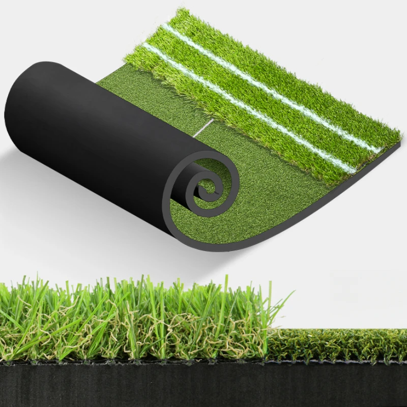 Golf Strike Mats Auxiliary Line Guide 1.2x1.5m Indoor Outdoor Swing Pad DJD050