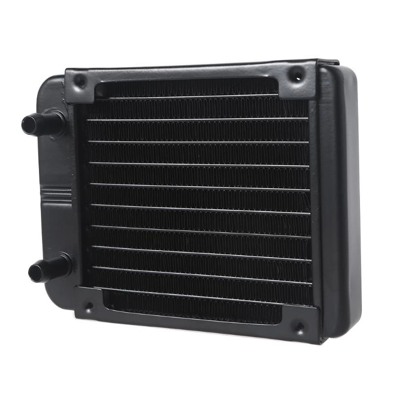 10 Pipe Aluminum Heat Exchanger Radiator for PC CPU CO2 Water Cool System Computer G1/4