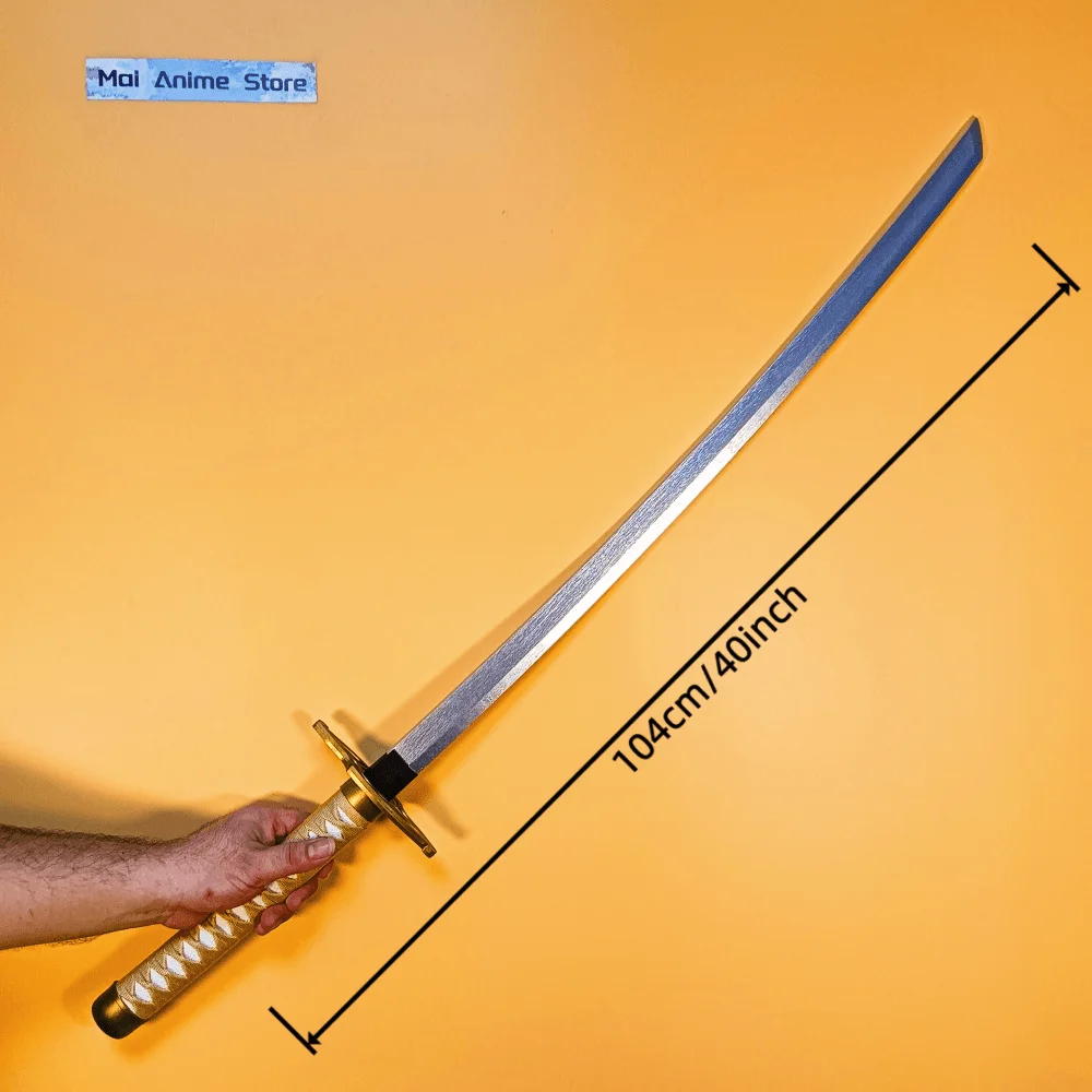 ดาบอุลคิโอร์รา ซิเฟอร์ ขนาดเท่าของจริง 40 นิ้ว ดาบคาตานะ อนิเมะ บลีช คอสเพลย์ ของเล่นดาบนินจา ดาบซามูไร ของแท้ ไม่คม ของขวัญ