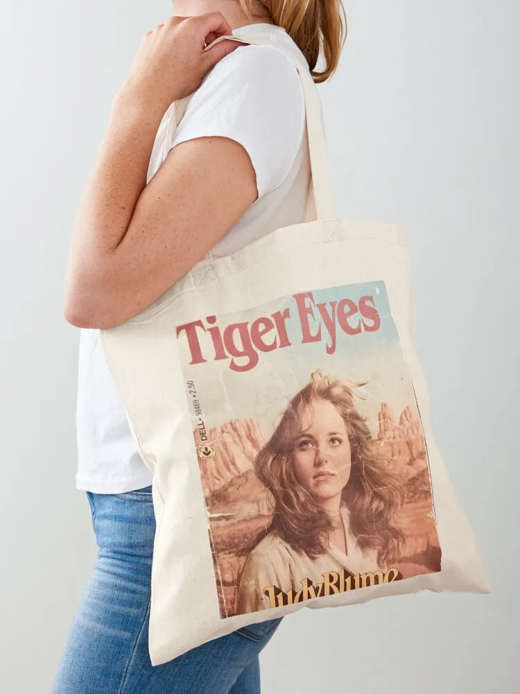 Tiger Eyes by Judy Blume Tote Bag tote bags aesthetic great bag Reusable bags shopping trolley bag