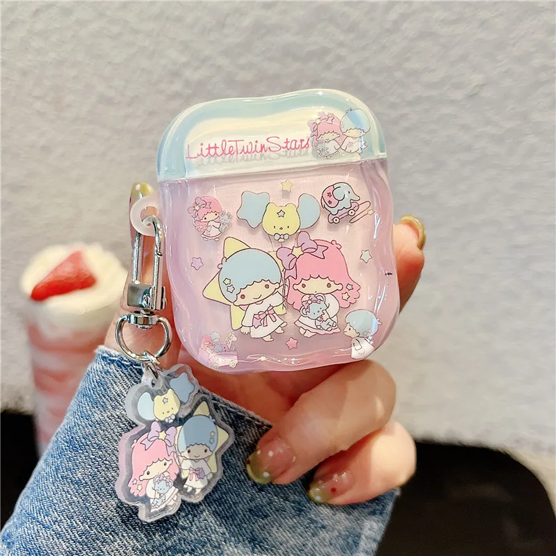 حافظة سماعة أذن لطيفة على شكل نجوم صغيرة لأجهزة Airpods Pro 1 2 3 4 Kiki Lala سماعات أذن بلوتوث واقية لغطاء Air Pro2 2nd Pro3