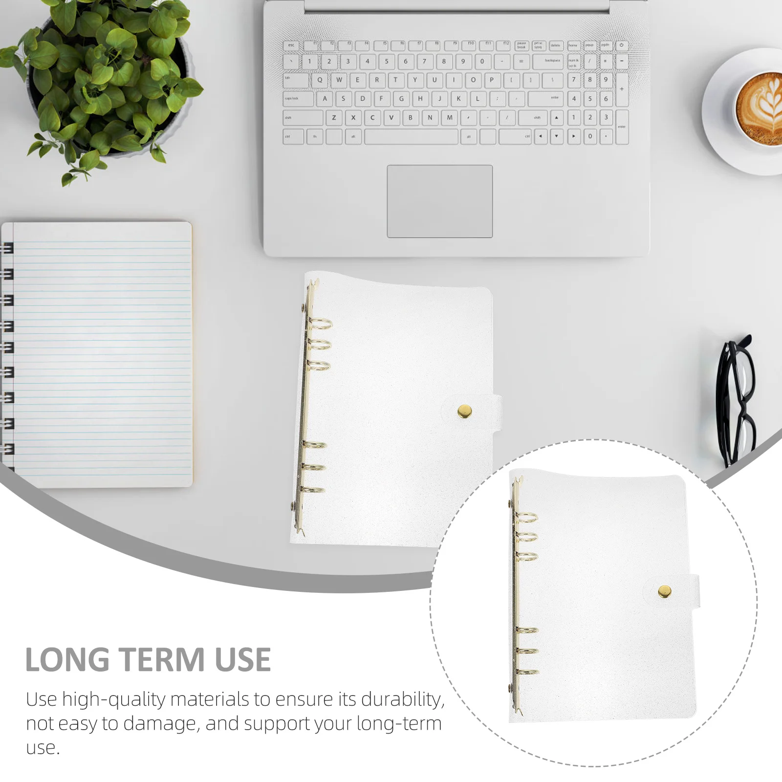 حافظة المفكرة لطلاب المدارس، غطاء كتاب مجلة خفيف الوزن، كتيب مستلزمات المكتب، مجلد مقسم الفهرس #4