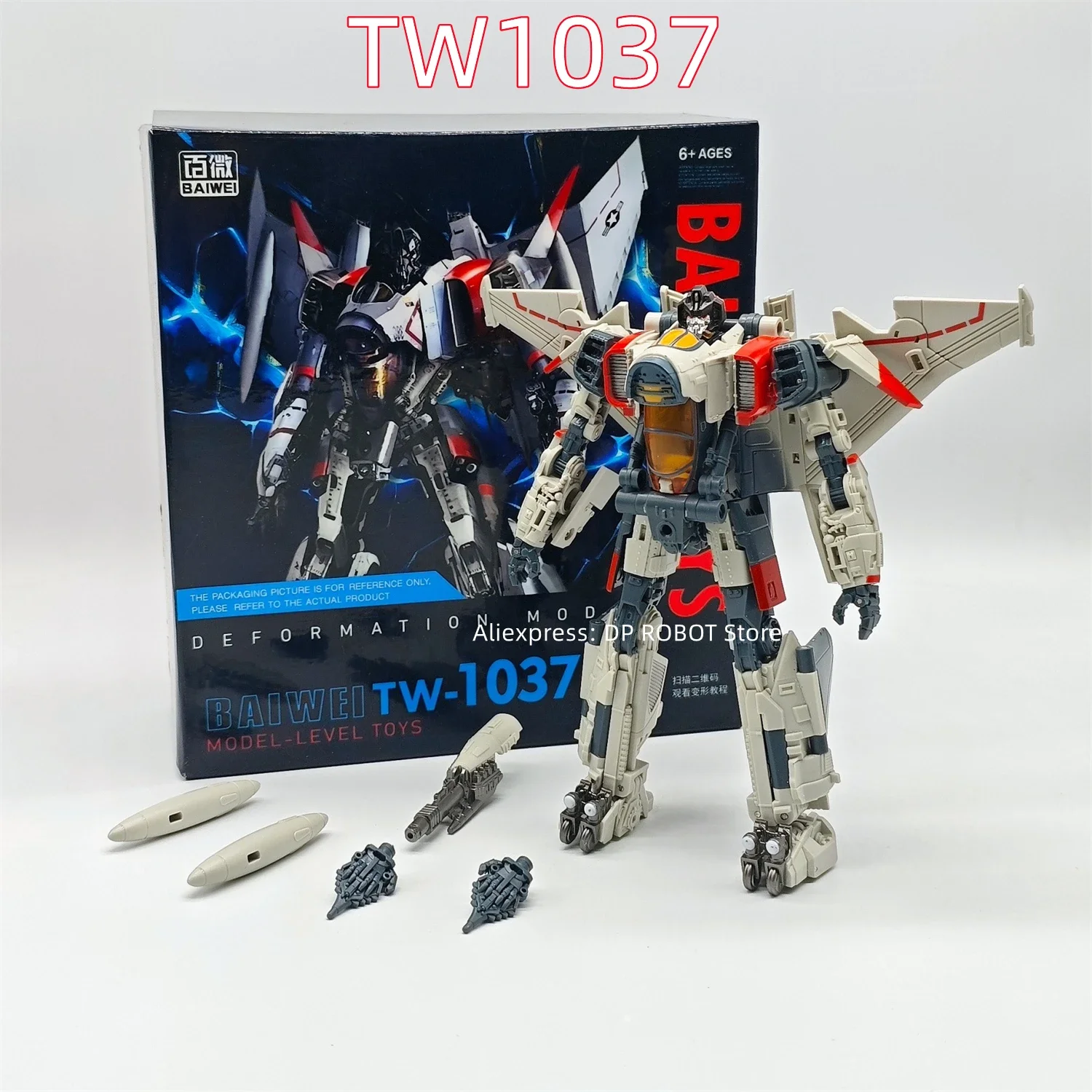 [In Stock ] Transformation BAIWEI TW1037 TW-1037 Blitzwing KO SS65 Action Figure
