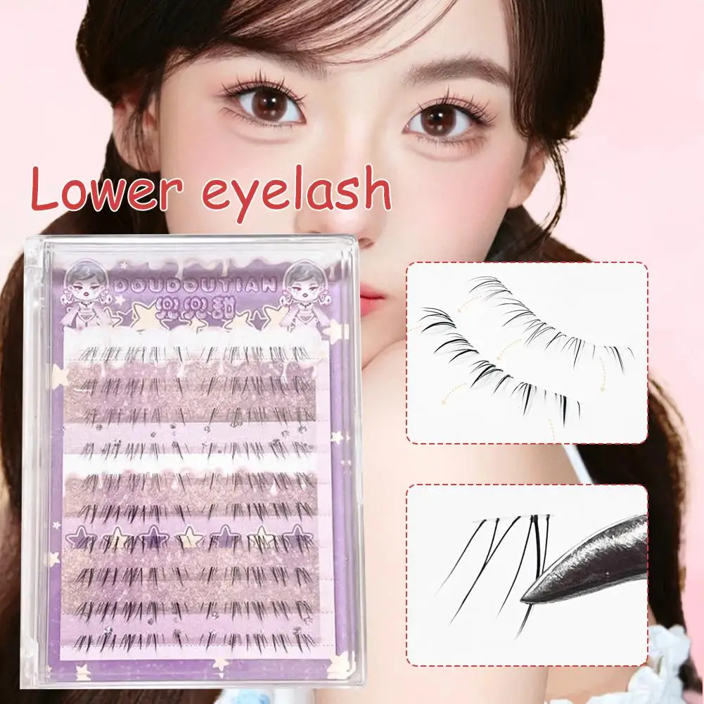 Lower False Eyelash Simulation Mink Fake Lashes Natural Makeup Eyelashes Eyelashes Eyelashes Natural Tools Eye Simulation F W4U8