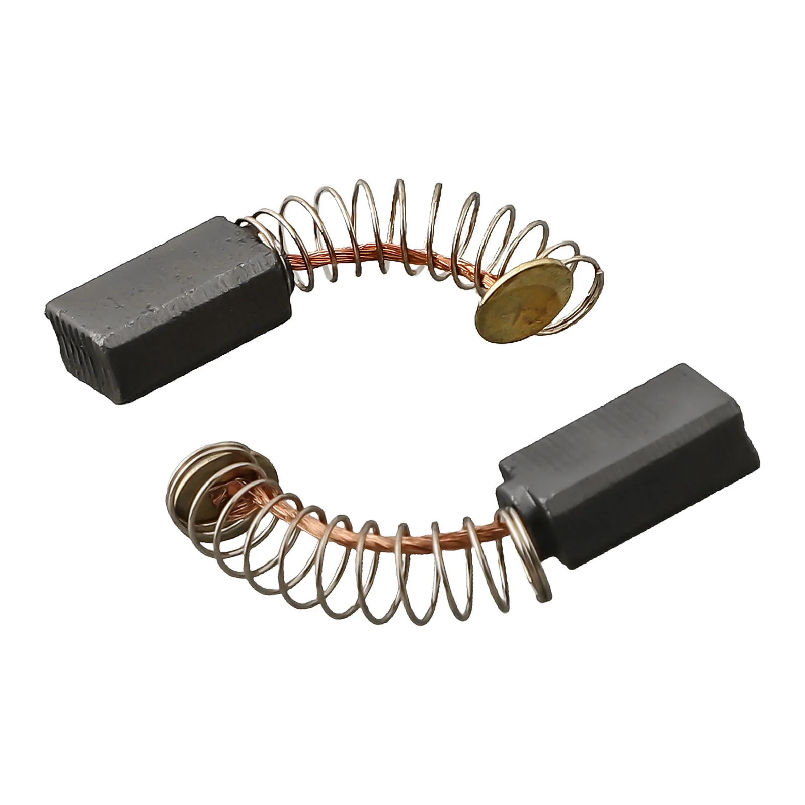 2pcs Carbon Brushes Kit For Electric Motors 20mm Spring Length  13X8X5mm Electric Carbon Brush Replacement Hand Tools Accessory