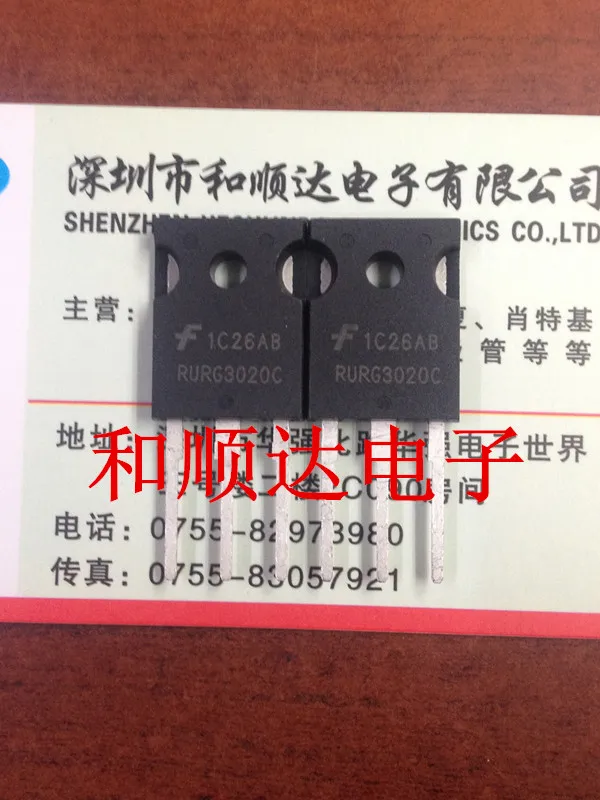 Original New 5pcs/ RURG3020C TO247 TO-247 In stock