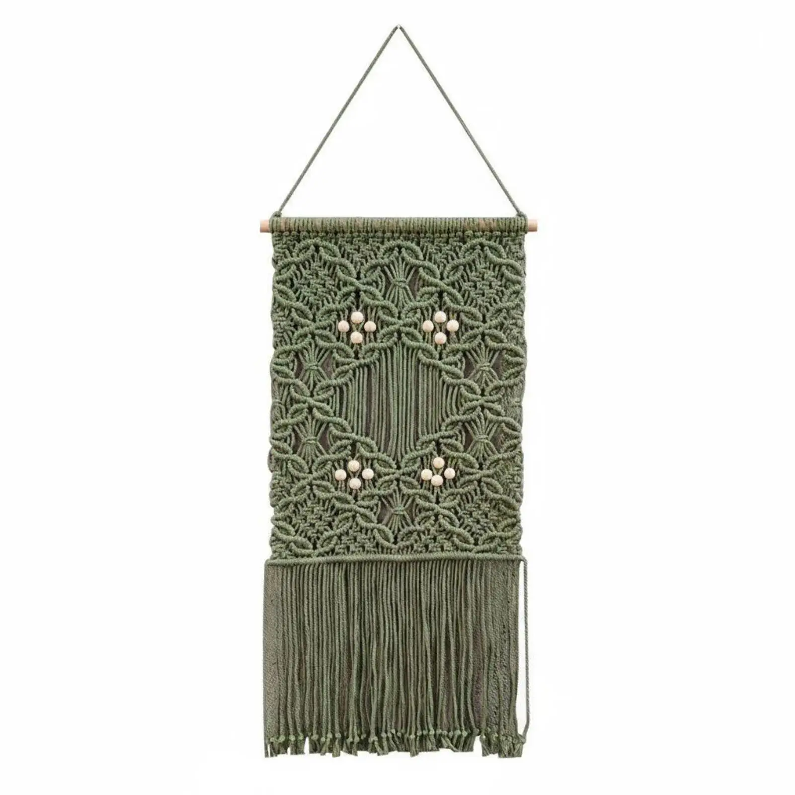 Handmade Woven Wall Hanging Boho Wall Decor Tapestry Cloth for Modern Home Decorations Aesthetic Rooms
