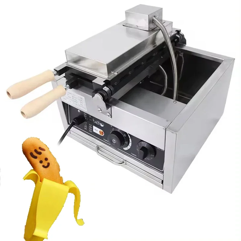 Snack Machines Mini Waffle Maker Banana Shape Waffle Machine