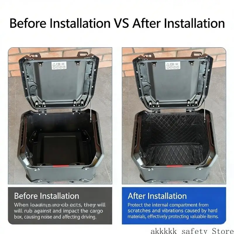 

Noise Minimizing Motorcycle Case Padding Ensures Quiet And Peaceful Riding Experience XXFF