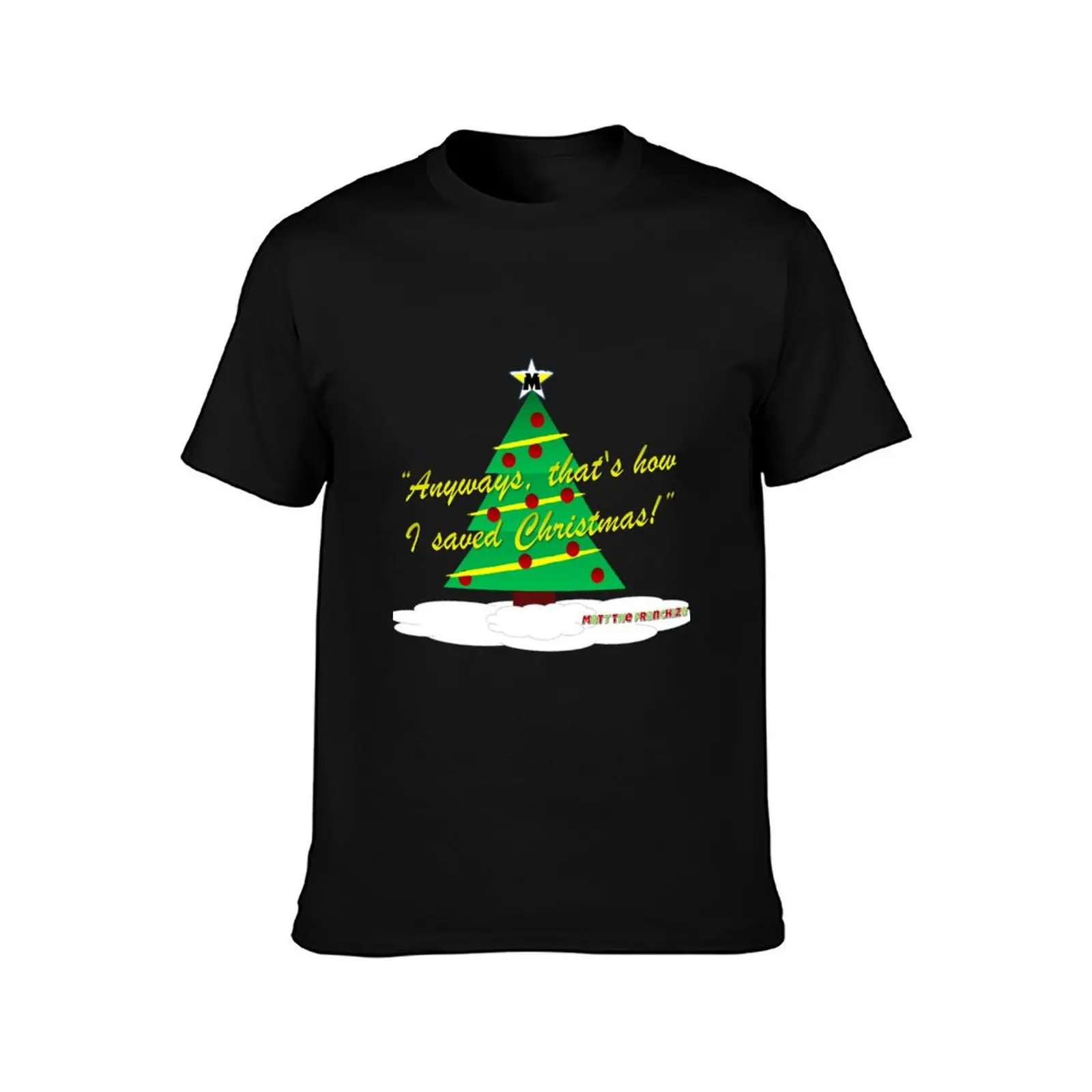 Anyways, that's how I saved Christmas! T-Shirt Plus Size Lightweight Top