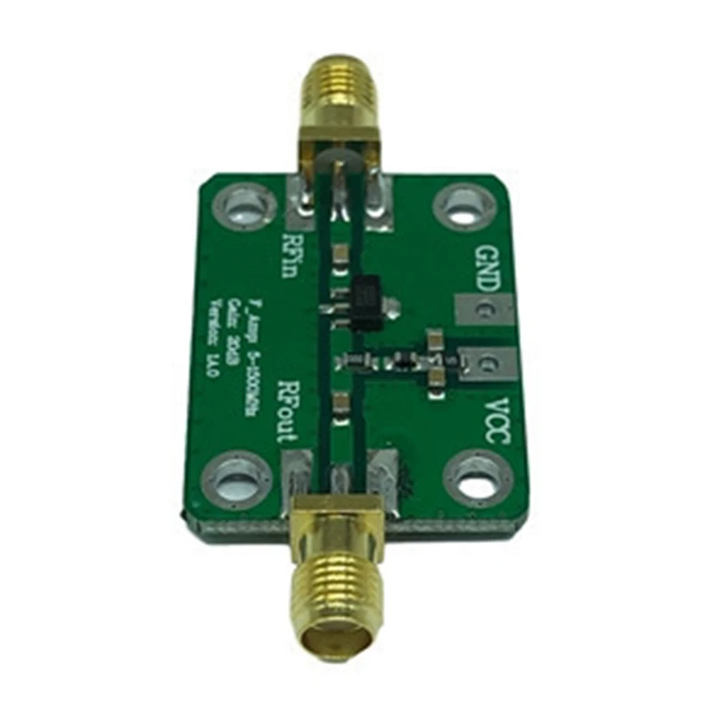 Top Deals High Frequency Broadband RF Amplifier (5-1500Mhz Gain 20DB) Gain Module Amplifier Module