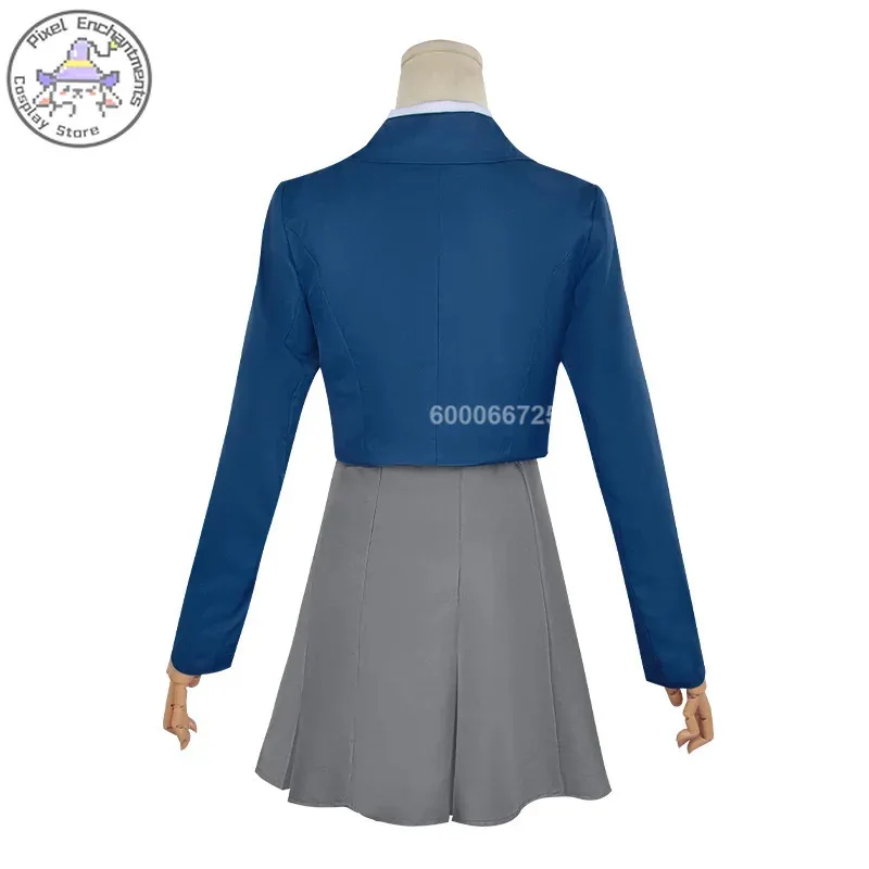 

CyGushing Over Magical Girls Anime Akoya Matama Loco Mujica Cosplay Costume I Admire Magical Girls Wig JK School Uniform