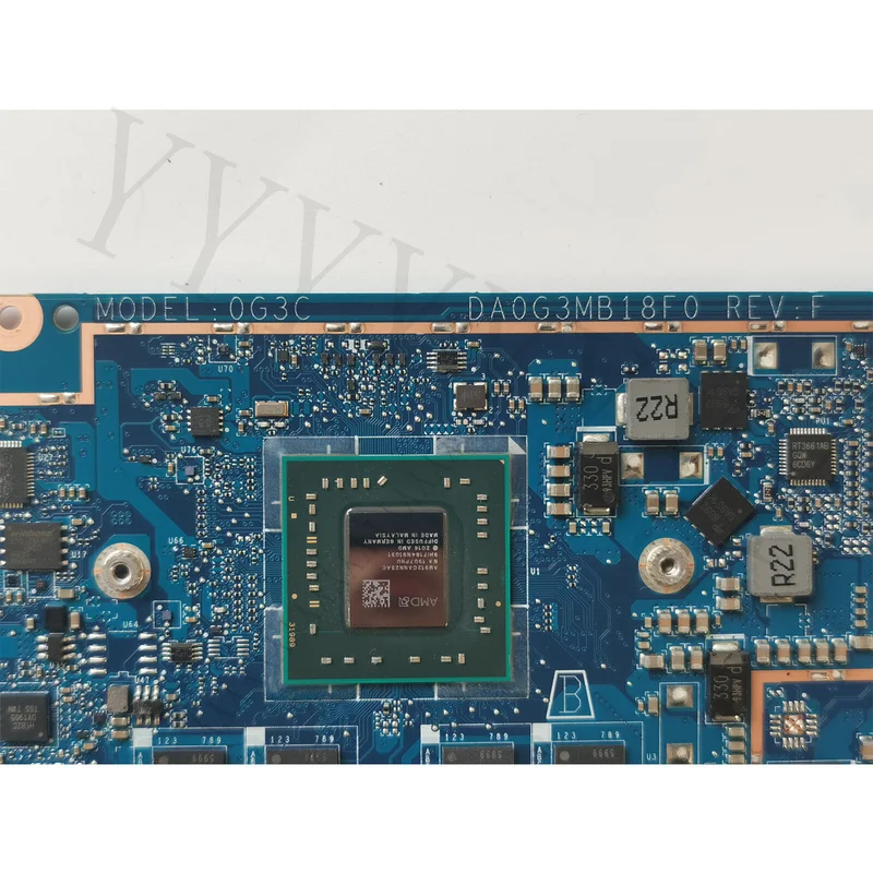 Y+ is suitable for HP Chromebook 11A G6 EE AMD 16G motherboard DA0G3MB18F0 L51910-001 Mainboard tablet components