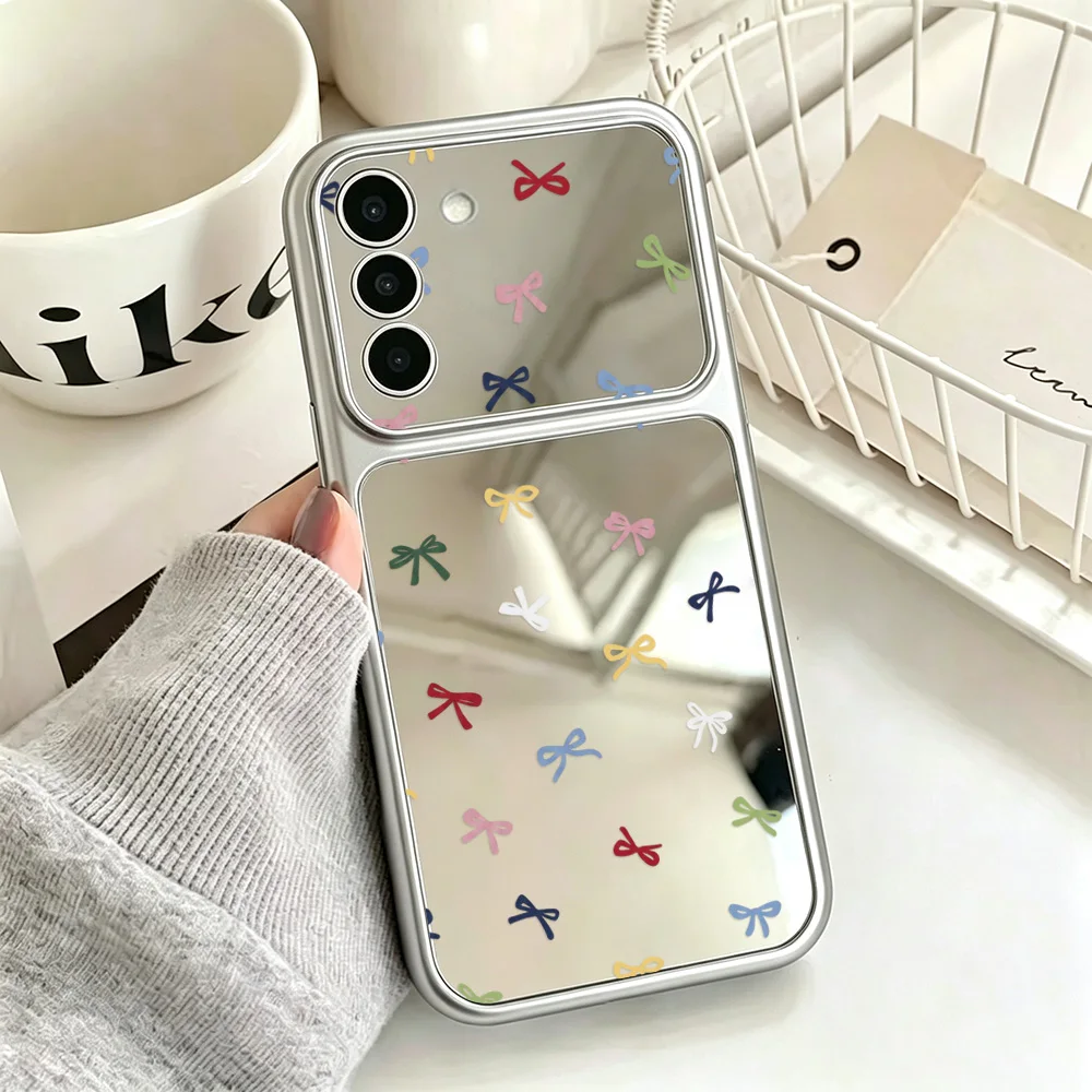 Colorful Bow Phone Case For Samsung A57 S26 Ultra A56 S25 Ultra A55 A37 A17 A54 A06 A07 S23 FE A16 A26 Cover Funda Capinha Caha