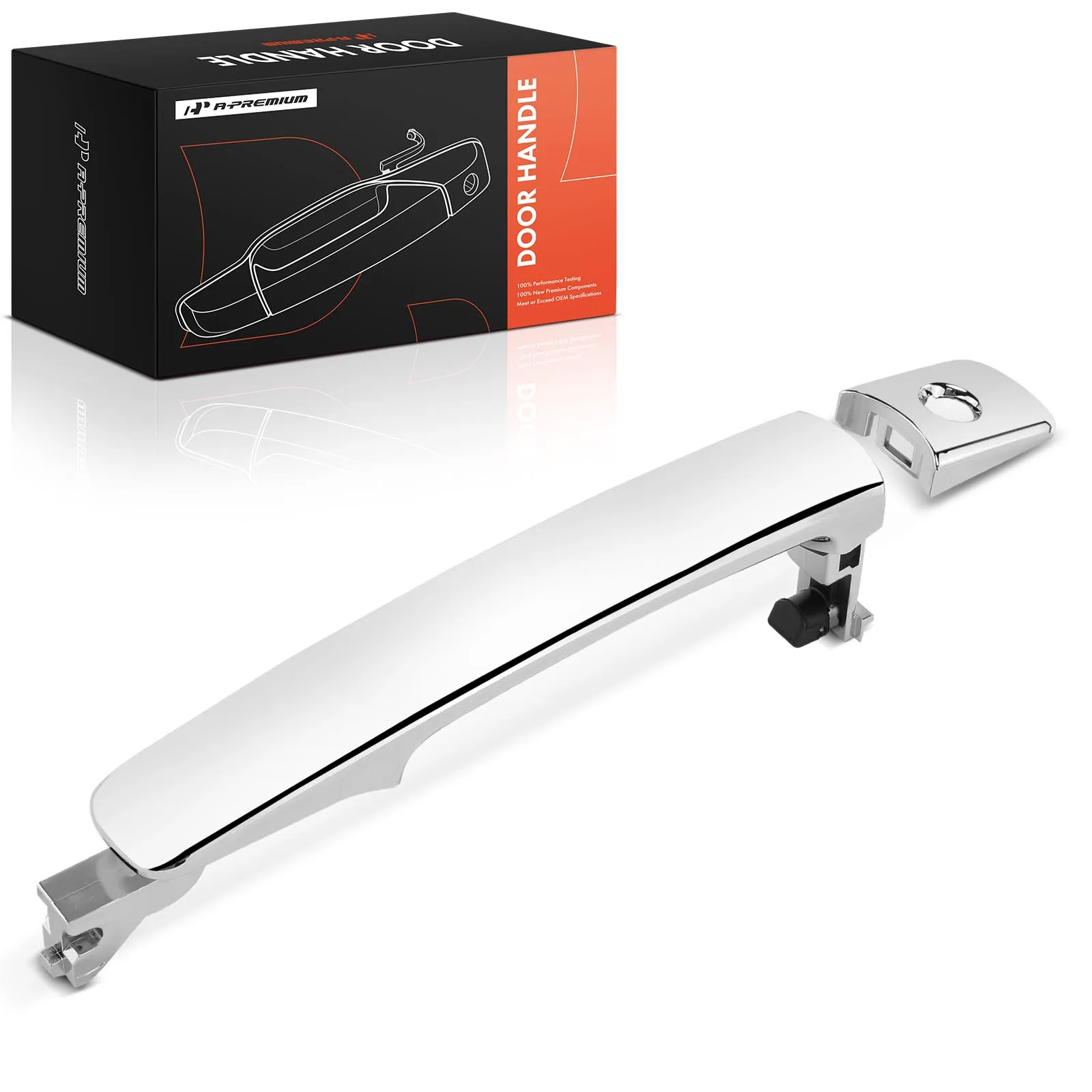 A-Premium Front Driver Side Chrome Exterior Door Handle for Nissan Murano 2003-2007 INFINITI FX35 FX45 2003-2008