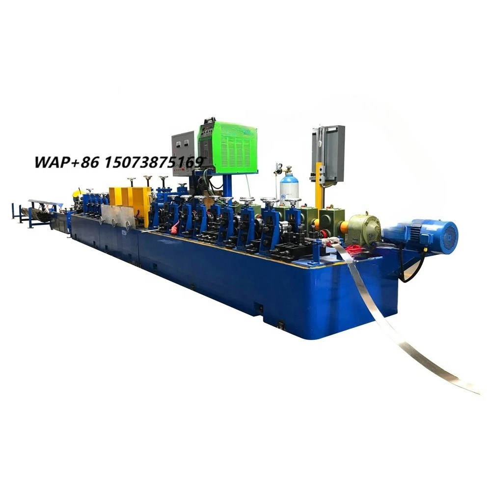 LMS Industrial Stainless Steel Iron Pipe Making Machine PLC Core Plasma Welding New Condition CE ISO Certified 1 Year Warranty