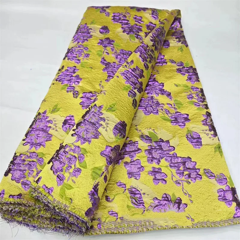 

5Yards High Quality Jacquard and Brocade Fabric Swiss Voile Lace Fabric Material Elegant Cotton Lace Fabric
