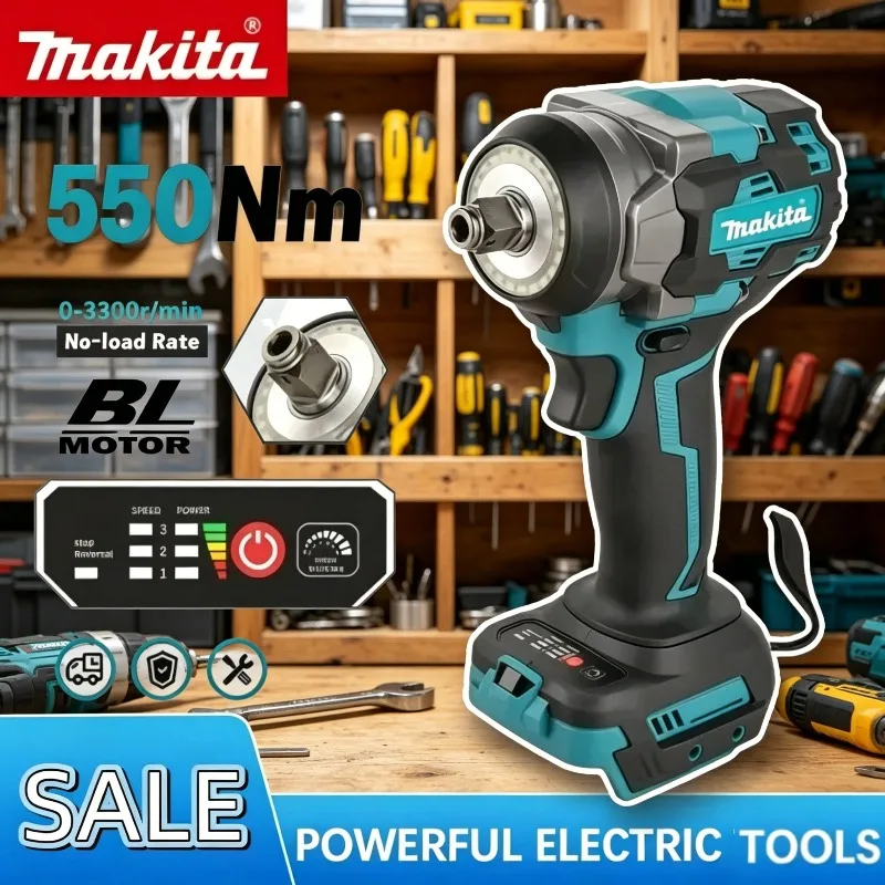 llave-de-impacto-inalambrica-makita-alta-torsion-alta-concentricidad-segura-3500ipm-550nm-para-reparacion-de-equipos-electricos-herramienta-electrica
