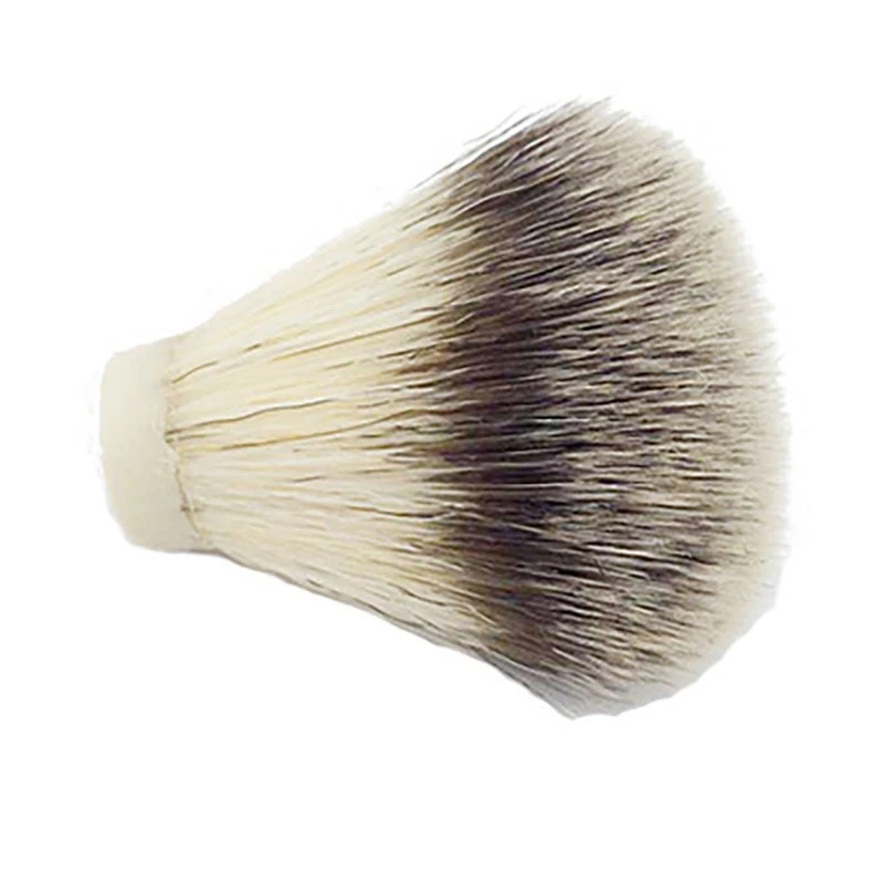 Blaireau de Rasage en Nylon pour Homme, Brosse à Nministériels d pour Salon, Épilation, Coupe de Poussière, Barbe Faciale, Appareil de Livres, 4 Pièces