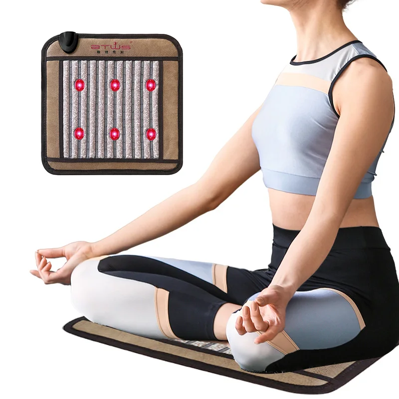 Btws Carbon Fiber Heaitng Wire Oem Photon Lights Cushion Seat Cushion Infrared Heating Pad fast shipping