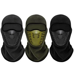 Masque facial thermique de moto pour hommes et femmes, cagoule d'équitation de moto, masque de ski coupe-vent, masque de motard d'hiver, sourire, garder au chaud