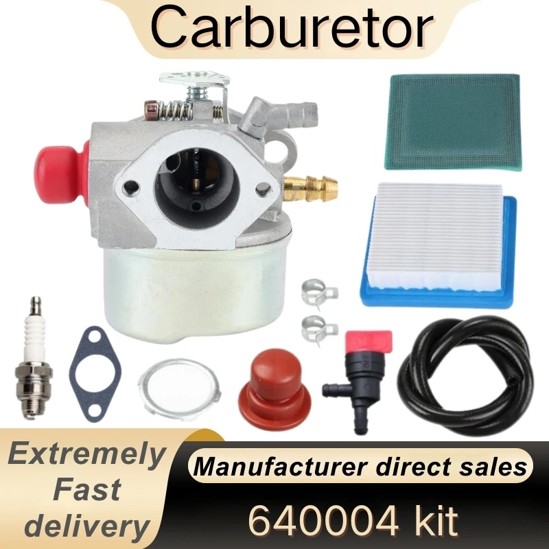 Carburetor for Tecumesh OH195EA OHH65 OHH60 OHH55 OHH50  640004 640025 640014 640017 5HP 5.5HP  6.5HP  Lawn Mower  Snow Thrower