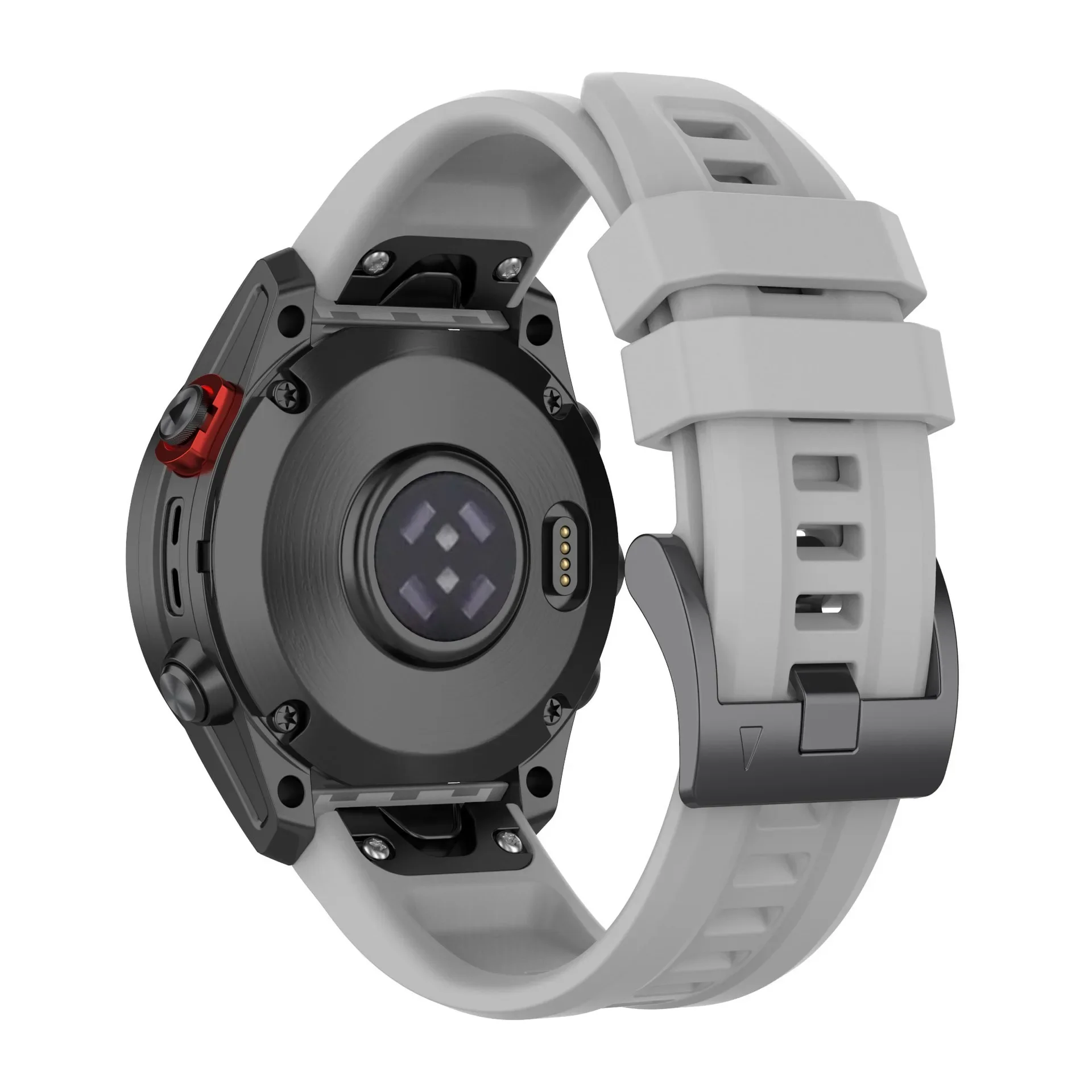 Quick-Fit-Silikonarmband in den Größen 26 mm, 22 mm und 20 mm für Garmin Tactix 8/Fenix 9 8 51 mm 47 mm 43 mm, Garmin Enduro3/Fenix 9 Pro/7S/E/7X. – Detail 25