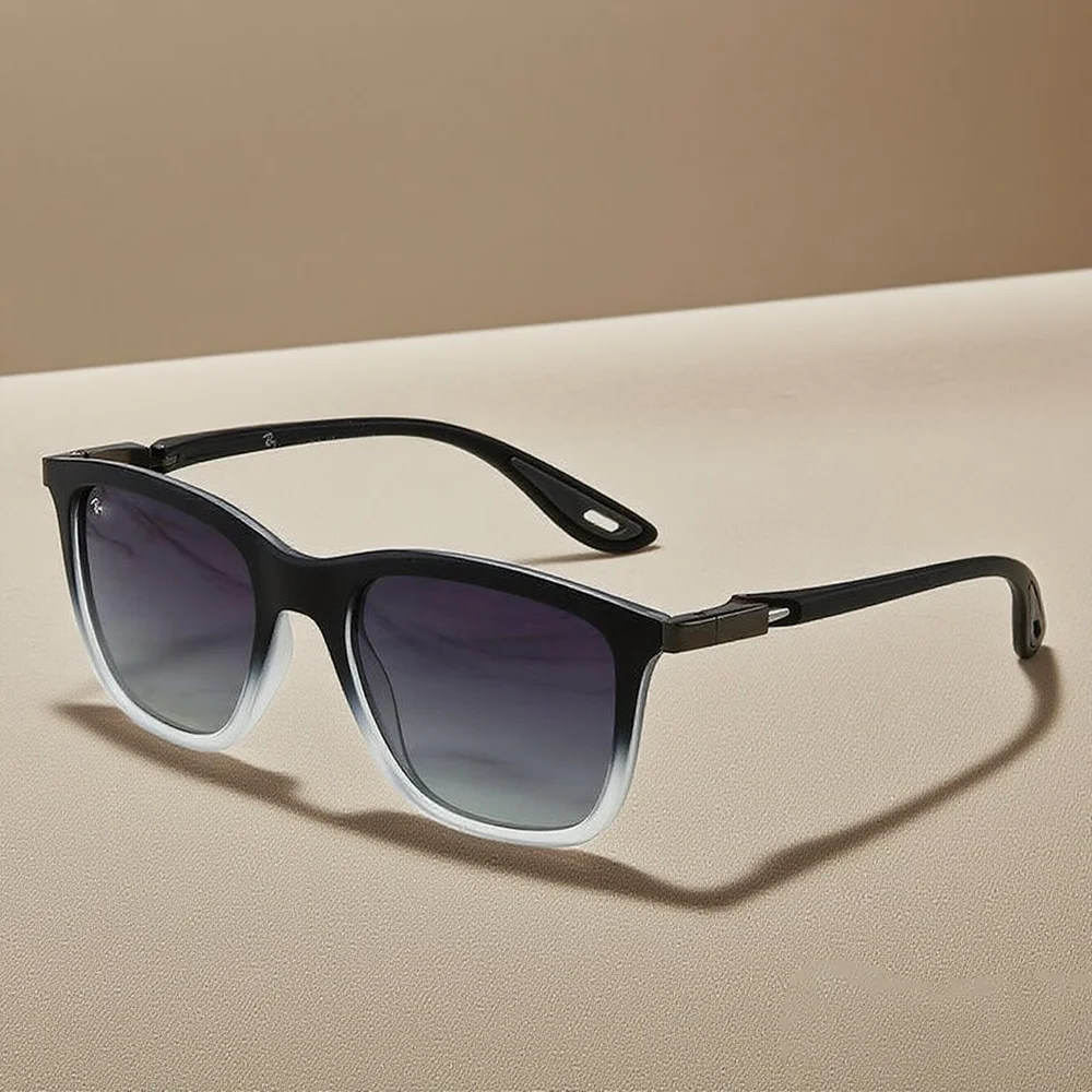 

Уличные солнцезащитные очки R 7222, очки в уличном стиле с защитой от ультрафиолета, поляризационные легкие винтажные прозрачные линзы