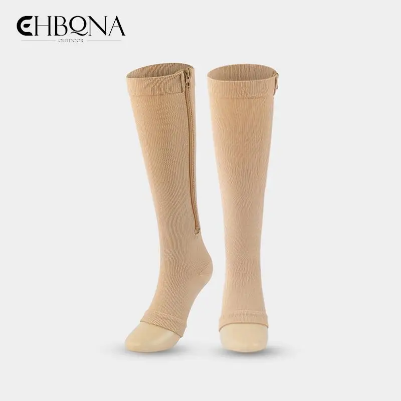 

Compression Sock Compression Stockings Zipper Compression Sock With Zipper Chaussette Compression Slimming Warm Socks