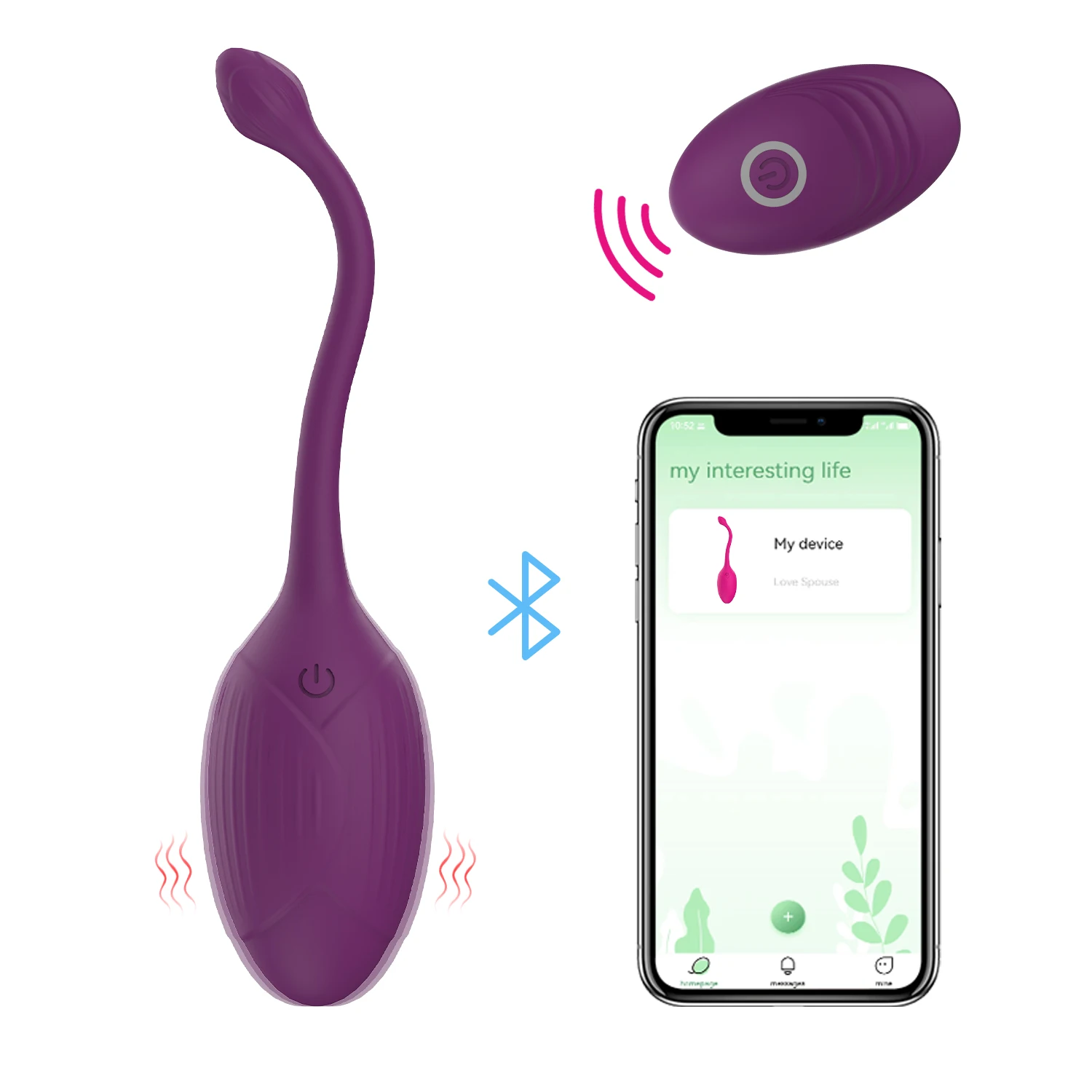 Vibradores vaginais wearable para mulheres e casais, ponto G, massageador de ovos vibratórios anais, estimulador adulto, brinquedos sexuais, 10 frequências APP