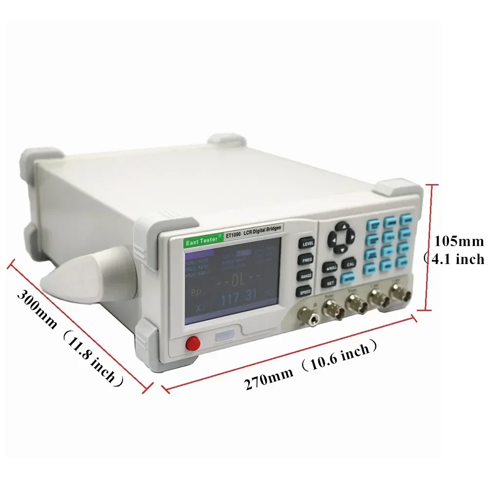 ET1090A Bench-type 5-digits display LCR digital bridge tester for component analyzer L/C/R/Z