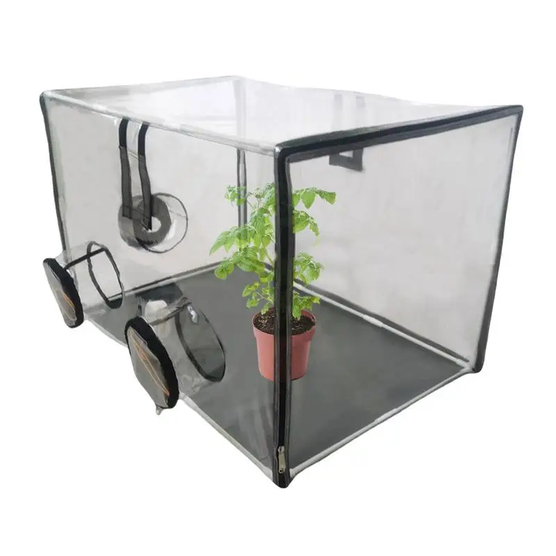 

Mini Greenhouse Transparent Portable Garden Greenhouse Nursery Plant Cover Tent Mushroom Grow Shed Gardening Green House