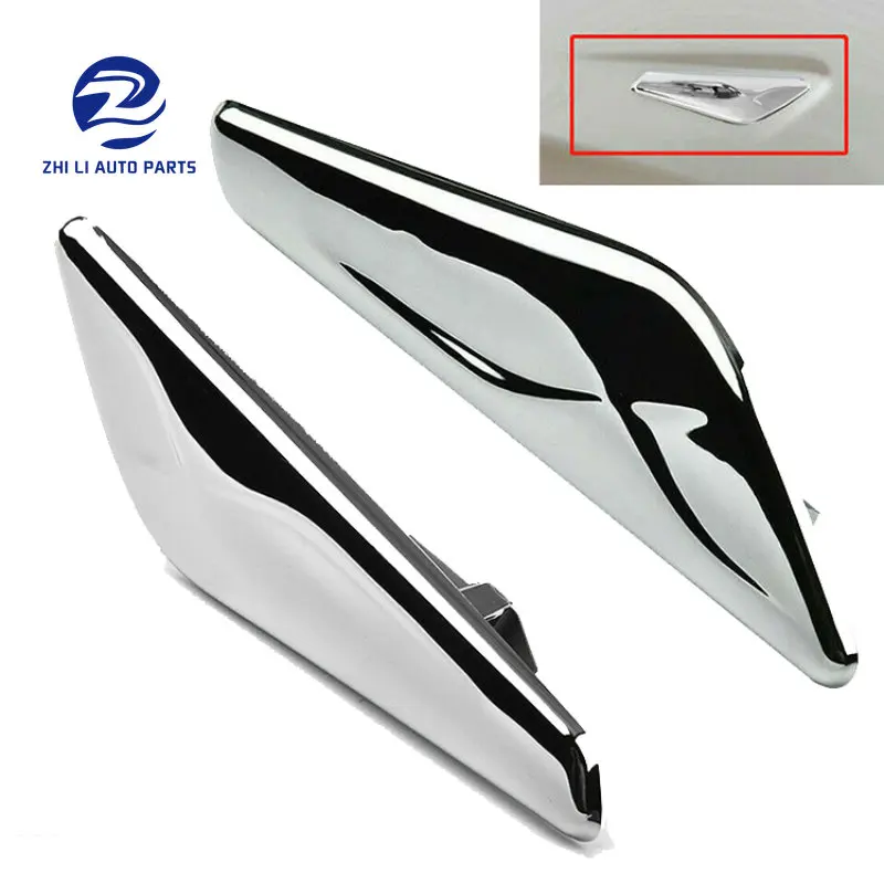 51117338569 51117338570 Front Right Left Splash Guard Chrome Finisher Side Fender For BMW X3 X4 F25 F26