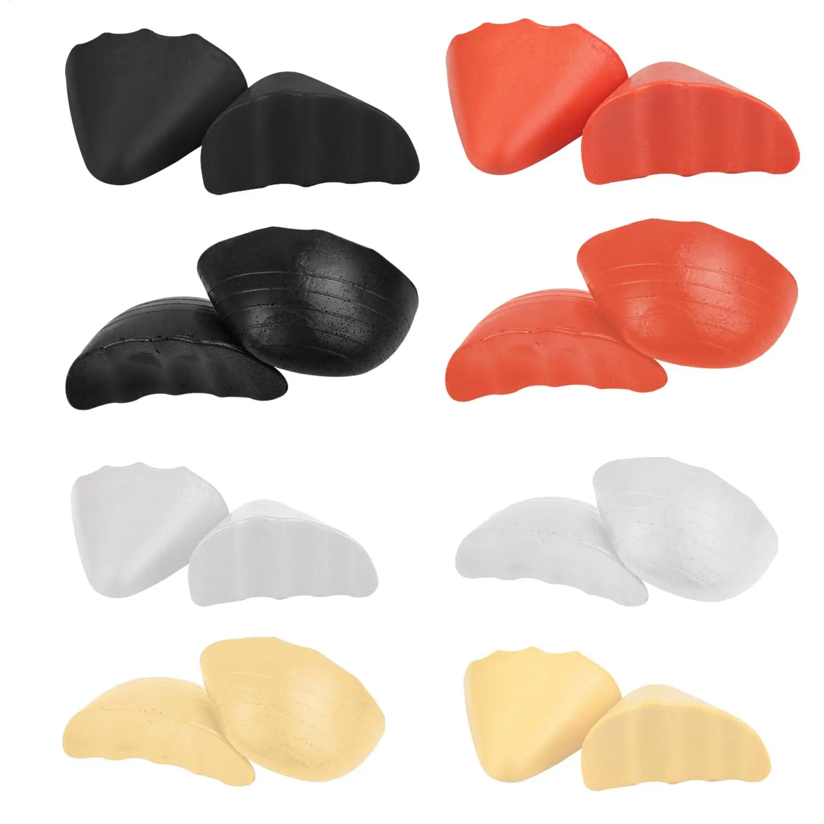 Pu Foam Toe Plug Insert Men Women Soft Anti-wear Toe Filled Insole High Heels Pain Relief Protector Adjustable Half Size Pad