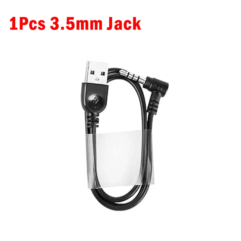 4/2/1 Piece USB Charging Cable 3.5mm Jack For EJEAS V6 PRO Motorcycle Helmet Intercom Headset Accessories FBIM Vnetphone V6 image 2