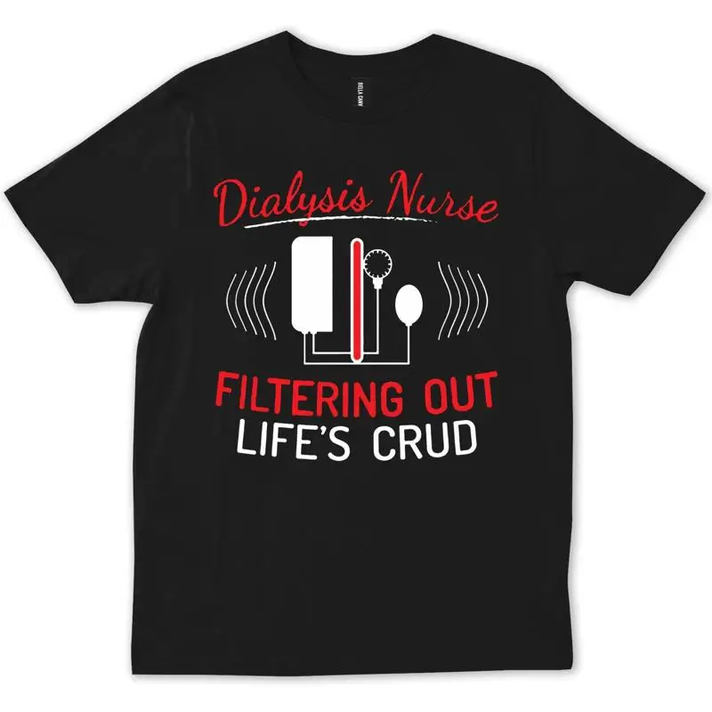 

Dialysis Nurse Lifes Crud Tech Funny Christmas T shirt