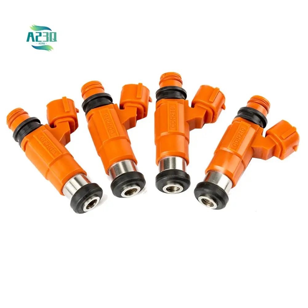 A23Q-Set Of 4 Pieces Fuel Injectors For Yamaha F115 HP Outboard 2000-2011 68V-8A360-00-00 CDH210 INP-771 15710-65D00