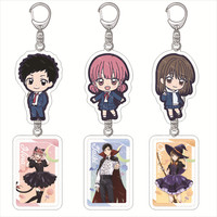 Anime Aono Hako Herbert Chinatsu Kano Acrylic Keychain Jewelry Kid Cute Pendant Key Ring Gift Cartoon Creative Accessories