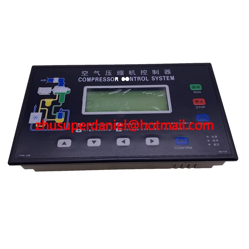 genuine MAM-KYK2-200 PLC microcontroller panel for XinRan screw air compressor 30KW