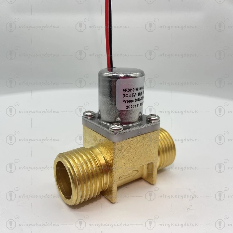 

4-point Bistable Brass Pulse Solenoid Valve, DC 3V/3.6V, for Urinal