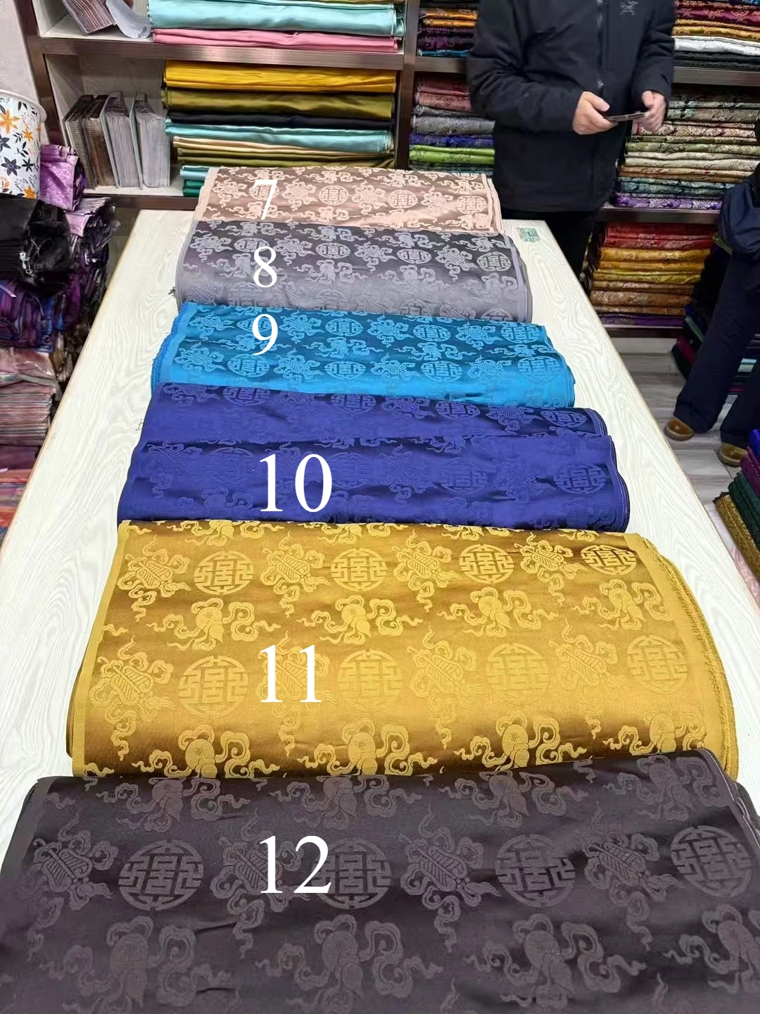 

Монгольский халат, тибетская одежда, стример, тыква, тибетская жаккардовая ткань, парчовая ткань, длинная губка, ручная работа, сделай сам