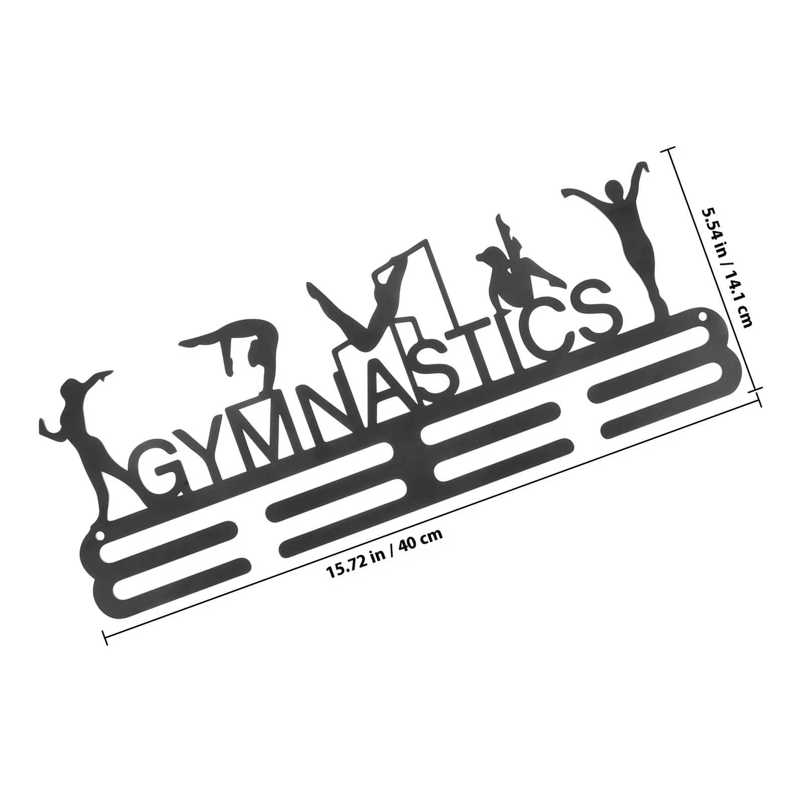 ميدالية شماعات للعدائين الجمباز الرياضة جائزة عرض الرف جدار جبل إطار معدني الشريط حامل مسابقة سباق ميدالية