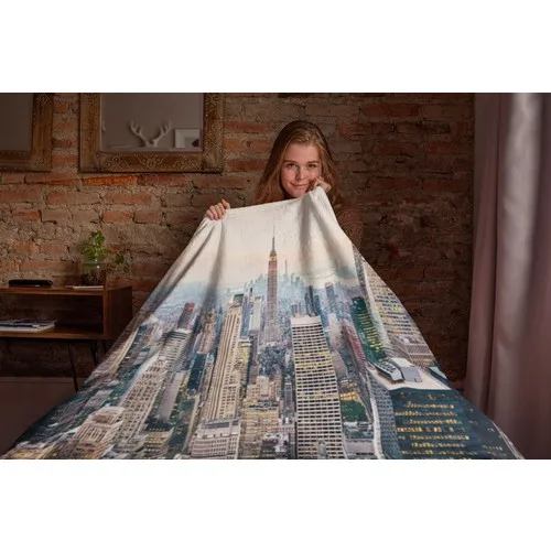 Kiparis New York City, Single and Double Fleece Blanket