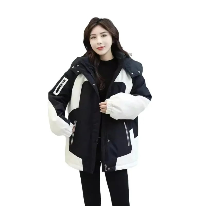 2026 New Women's Winter Short Outdoor Version Loose Tooling Cotton-padded Jacket Temperament Commuting Thickened Fashion Jacket
