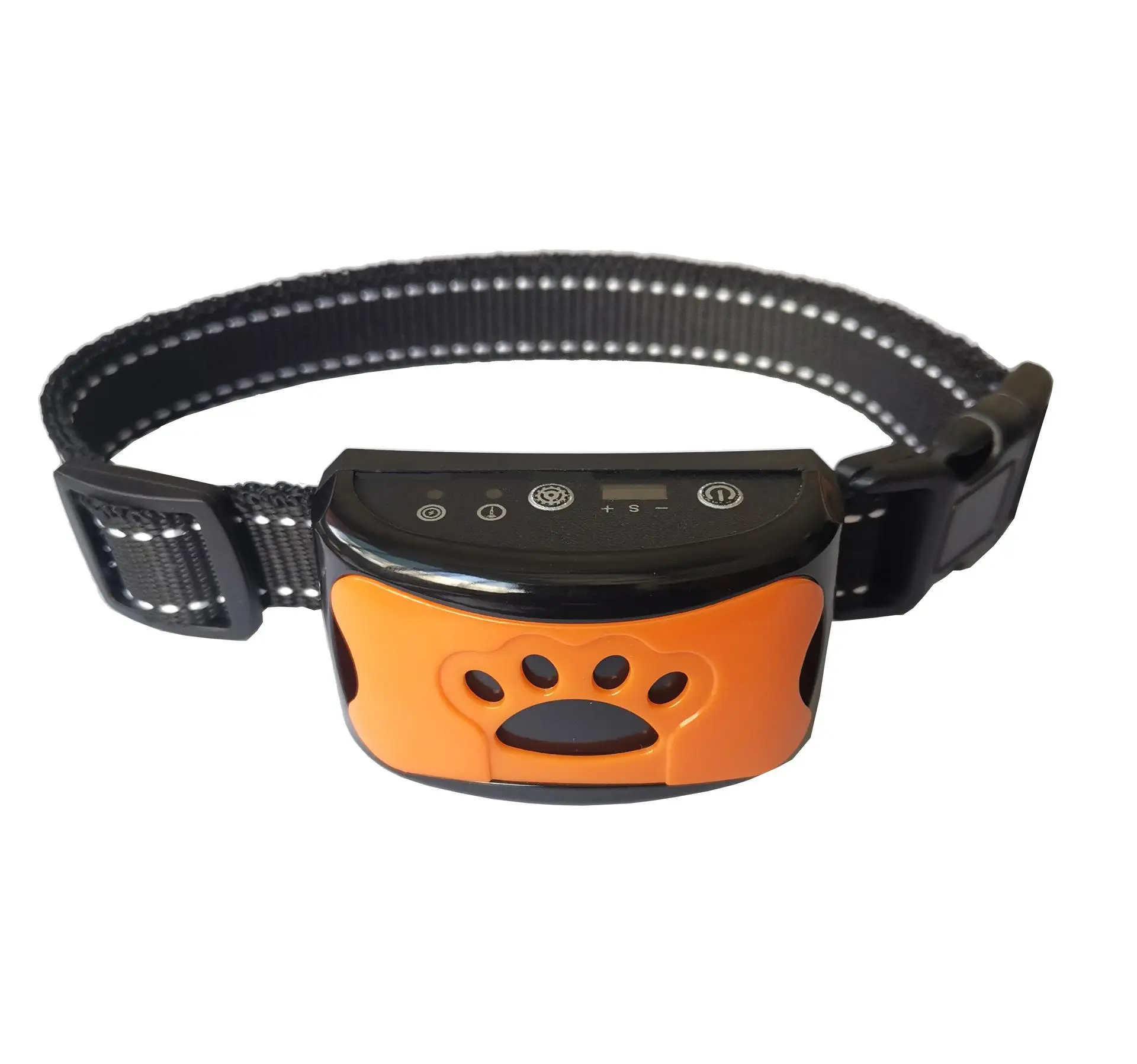 Smart Recognition Ultrasonic Shock Dog Collar Rechargeable Waterproof Dog Collar Bark Controller