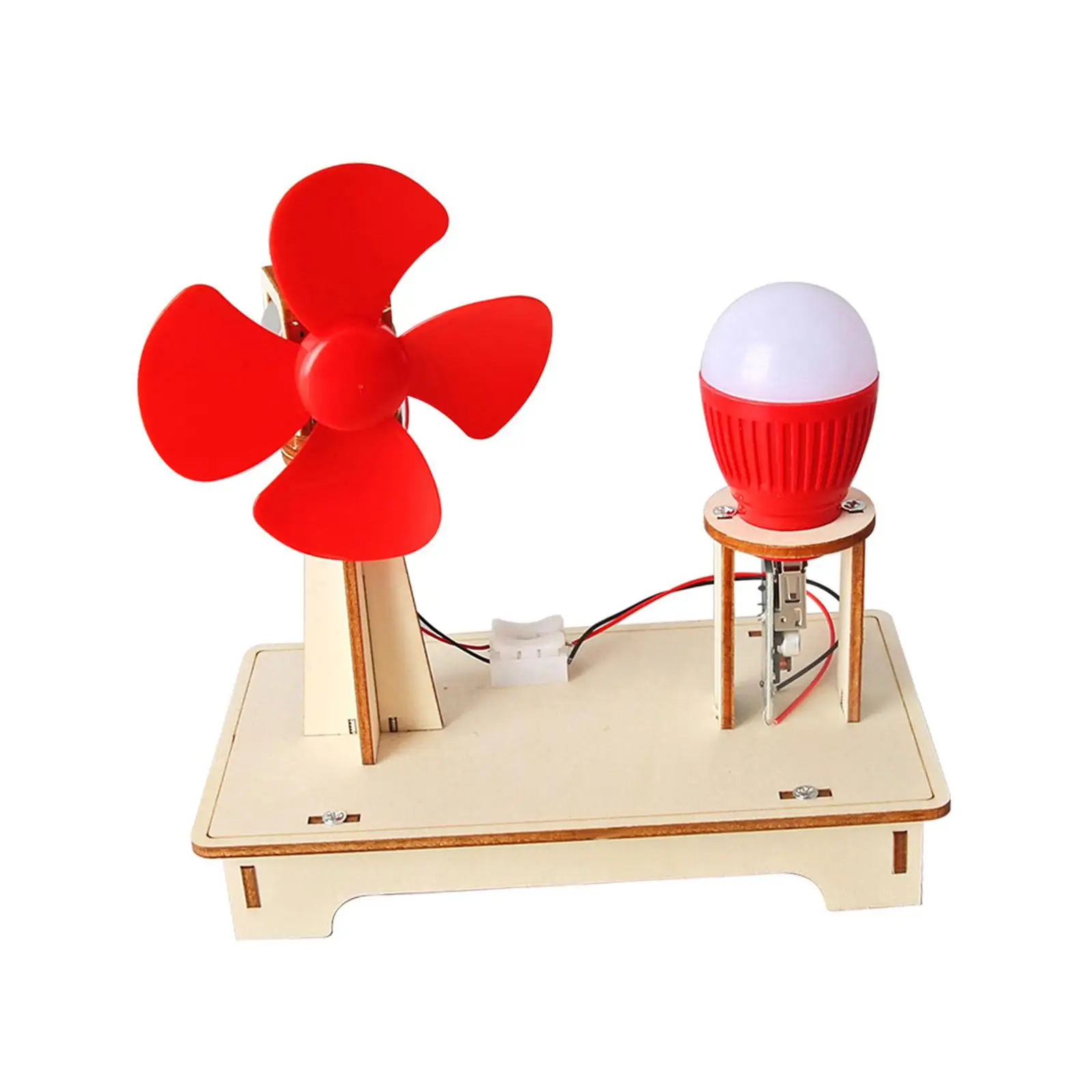 Wooden Building Kits Wind Turbines Homeschool Projects Wooden Stem Models Building Toys for Kids