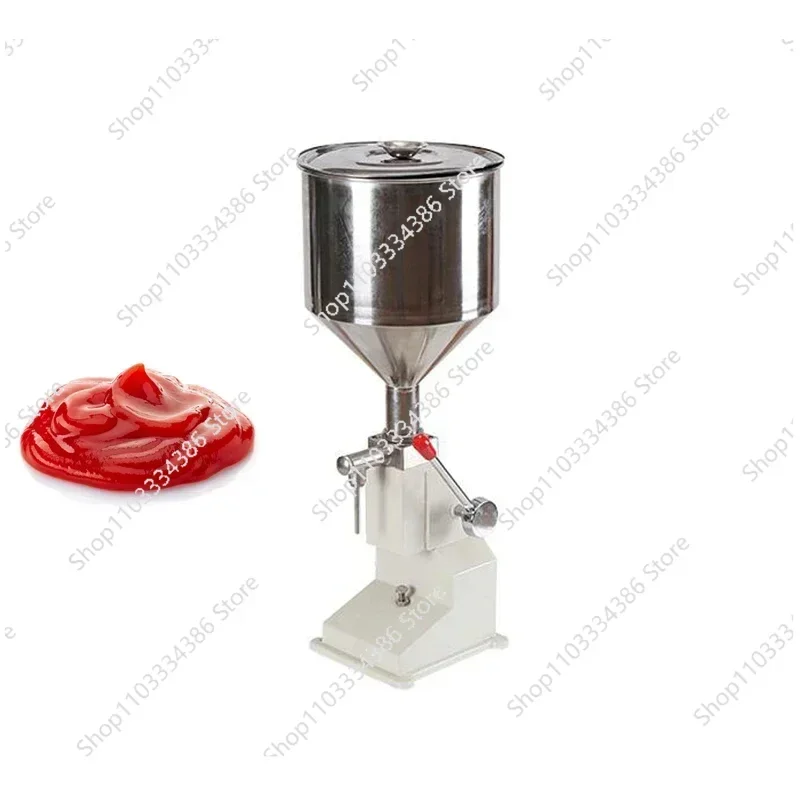 Semi Automatic Pneumatic Small Bottle Juice Cream Filling Machine Commercial Manual Liquid Packaging Machine